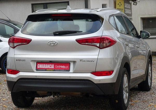 Hyundai Tucson cena 87900 przebieg: 52400, rok produkcji 2018 z Kościerzyna małe 352